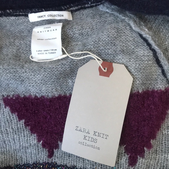 NEW Zara Preppy Kids Knitwear 5Y - Picture 5 of 6
